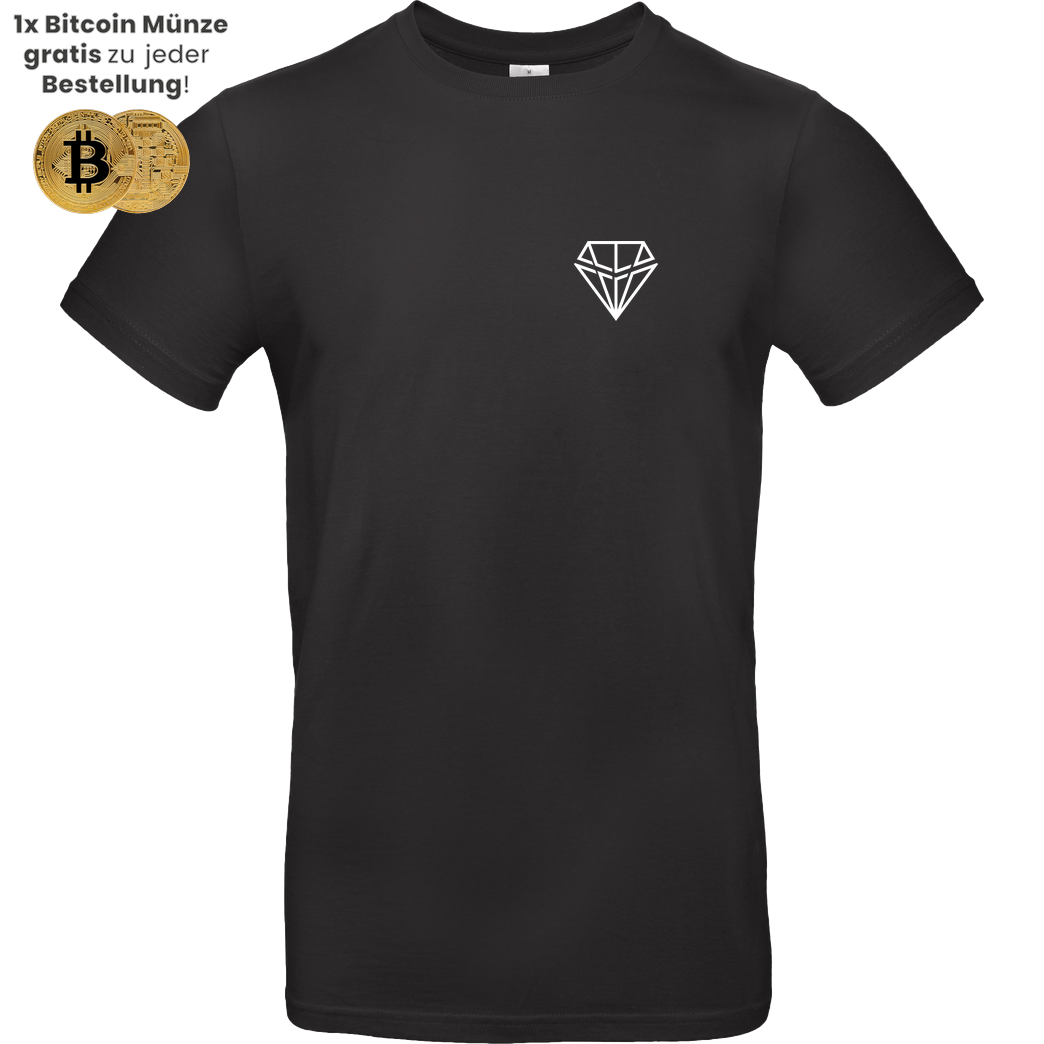RobynHD Robyn HD - Just Hodl Bitcoin T-Shirt B&C EXACT 190 - Black