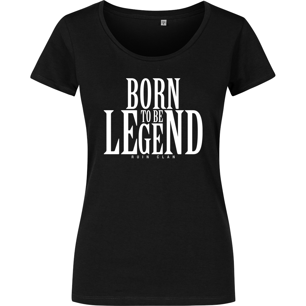 RuiN Ruin - Legend T-Shirt Girlshirt schwarz