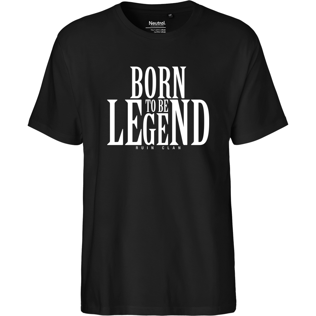 RuiN Ruin - Legend T-Shirt Fairtrade T-Shirt - black