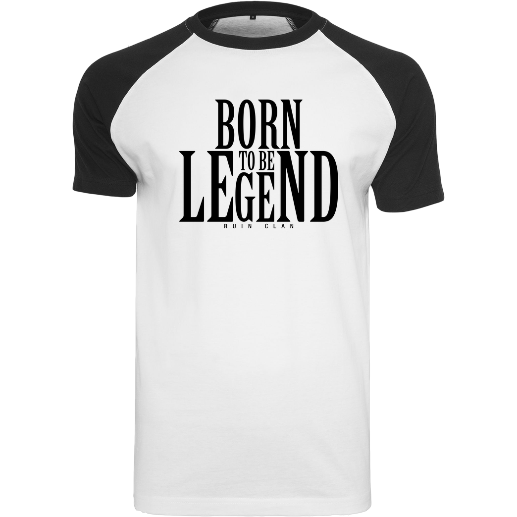RuiN Ruin - Legend T-Shirt Raglan Tee white