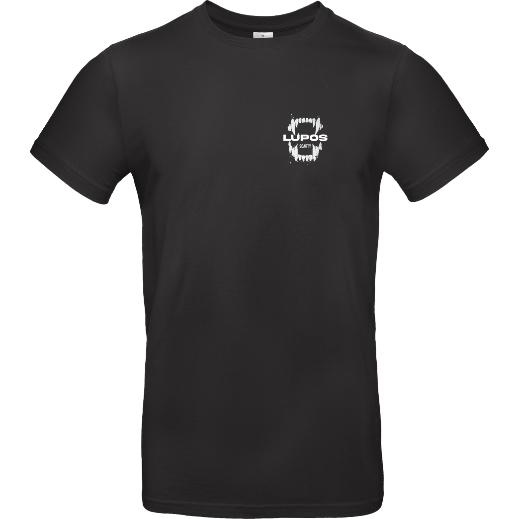 scarty Scarty - Lupos T-Shirt B&C EXACT 190 - Black