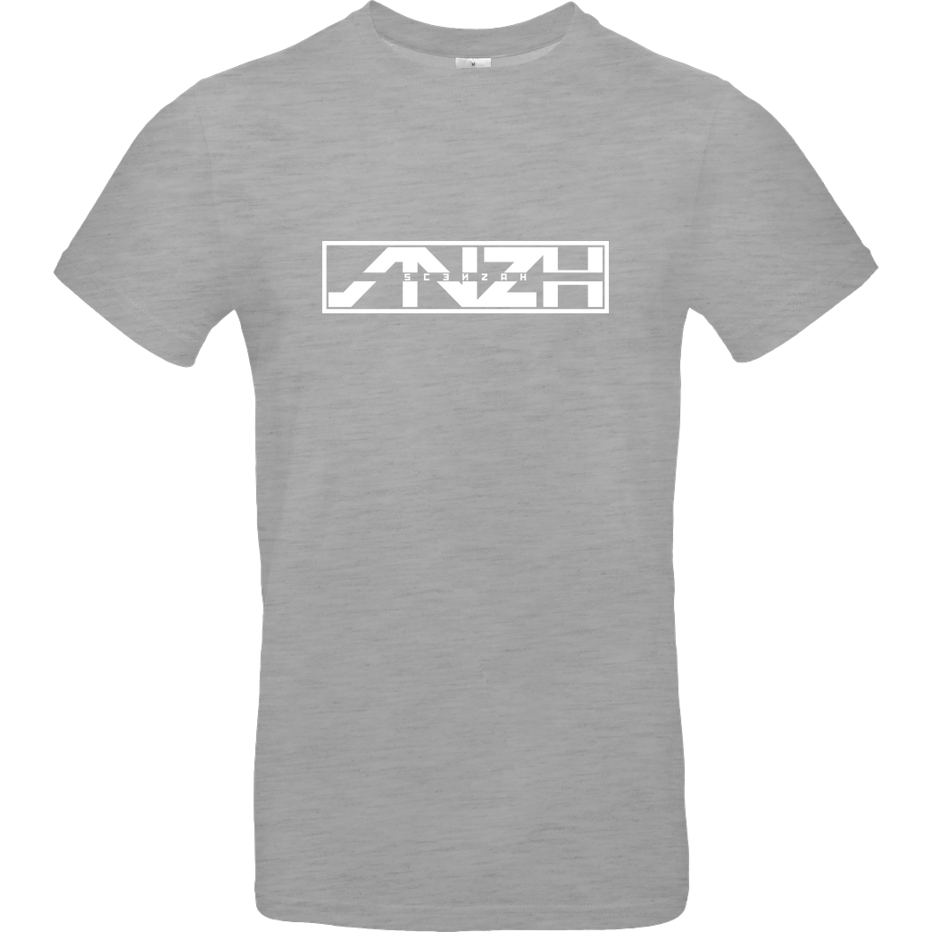 Scenzah Scenzah - Logo T-Shirt B&C EXACT 190 - heather grey