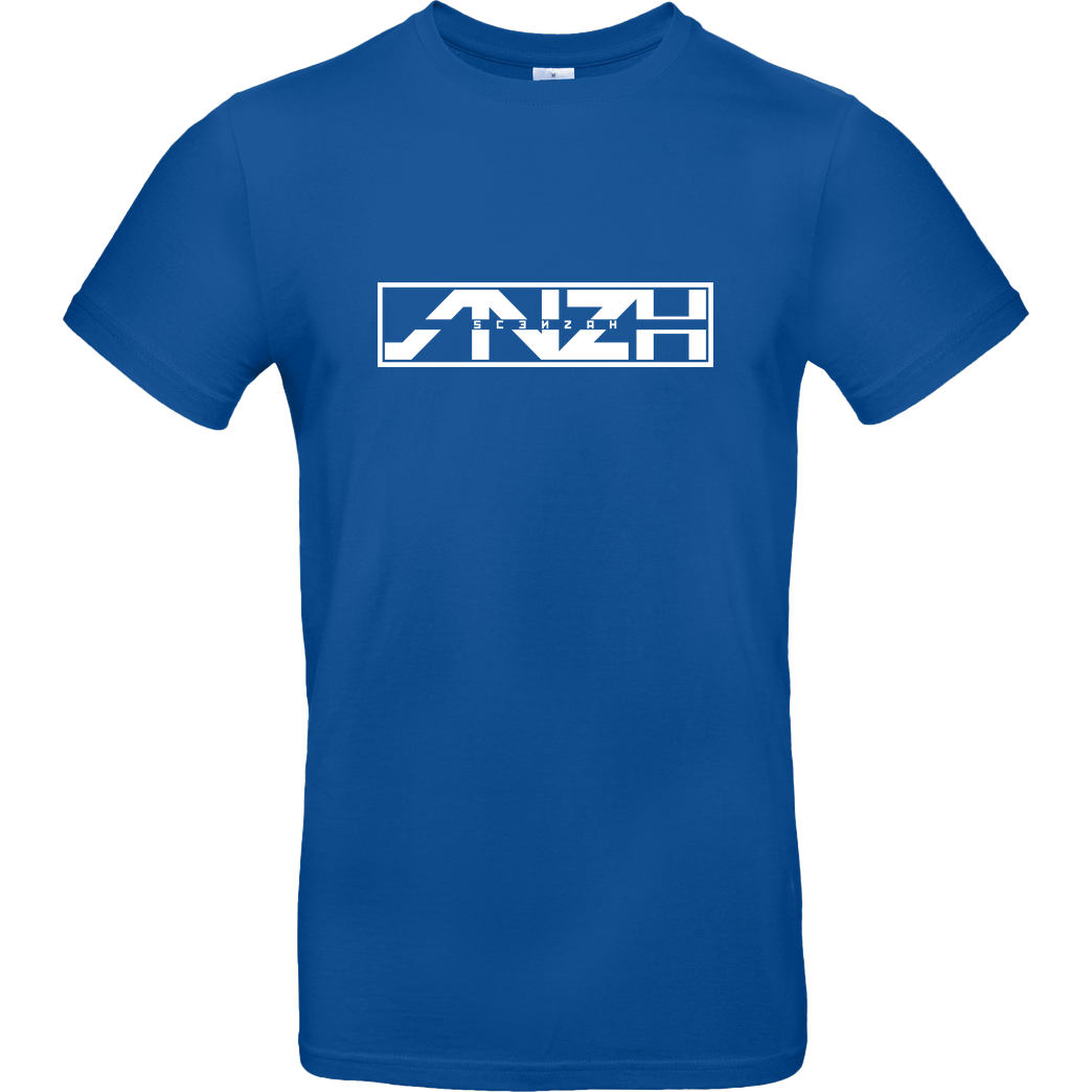 Scenzah Scenzah - Logo T-Shirt B&C EXACT 190 - Royal Blue