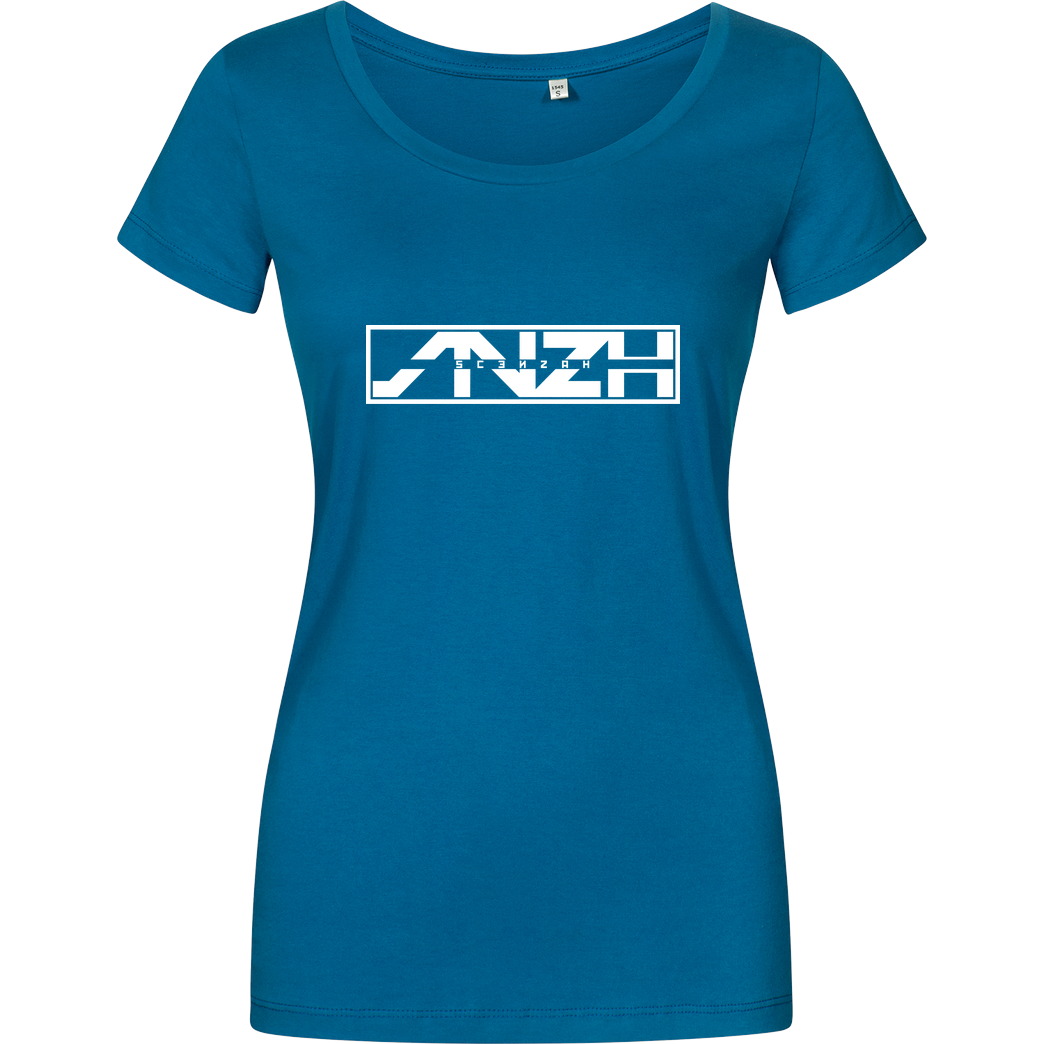 Scenzah Scenzah - Logo T-Shirt Girlshirt petrol