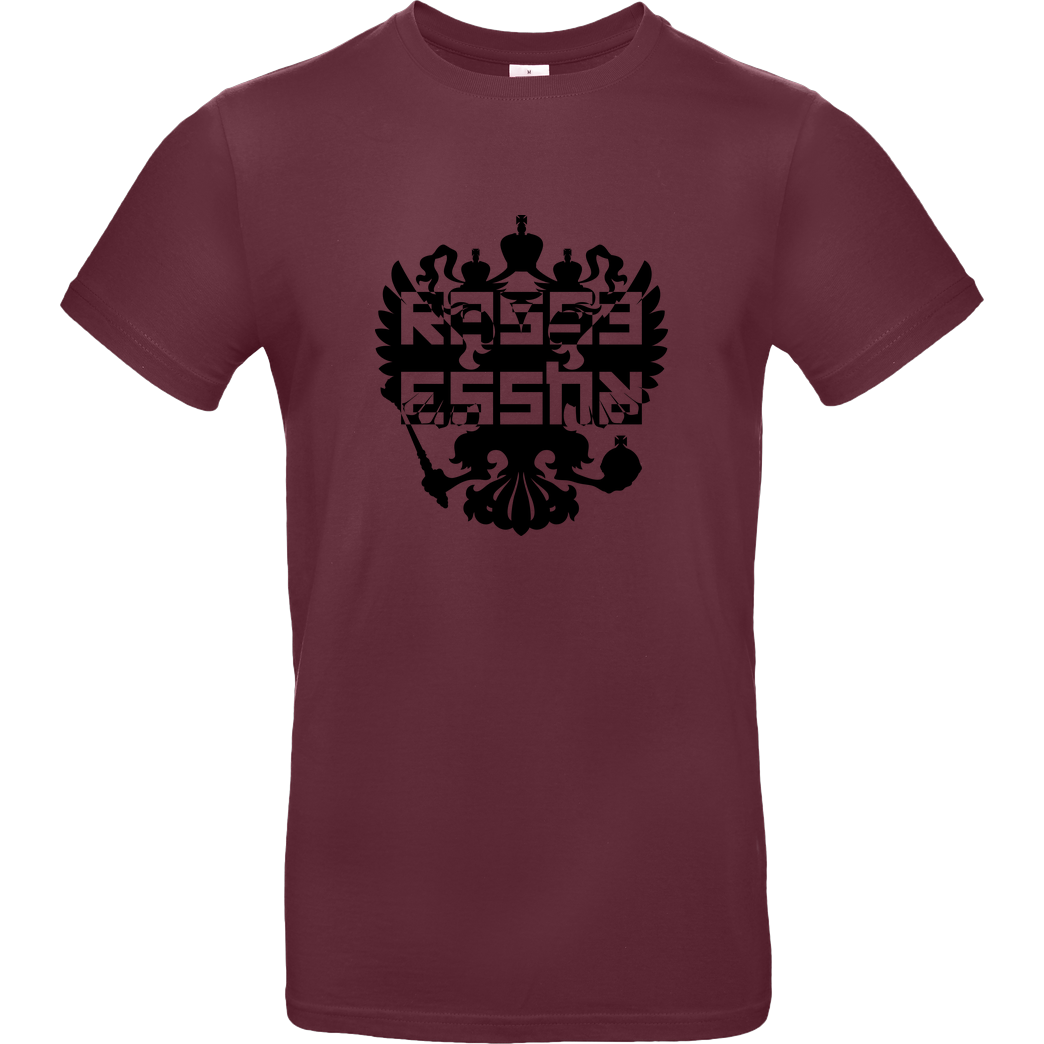 None Scenzah - Rasse Russe T-Shirt B&C EXACT 190 - Burgundy