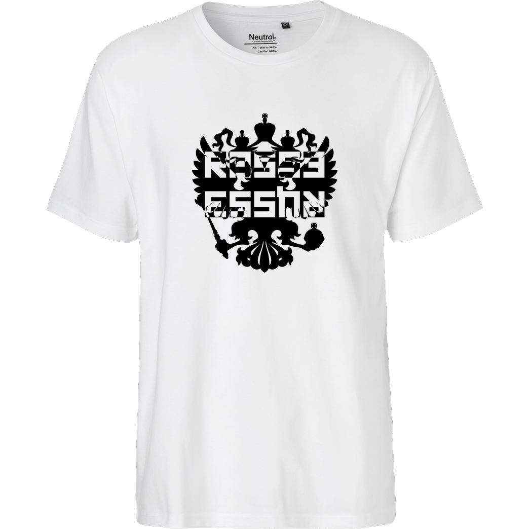 None Scenzah - Rasse Russe T-Shirt Fairtrade T-Shirt - white