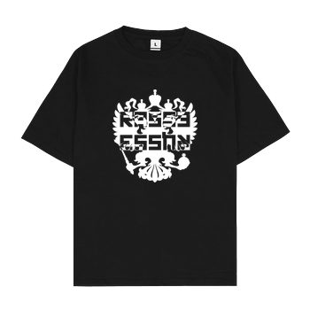 Scenzah - Rasse Russe Oversize T-Shirt - Black