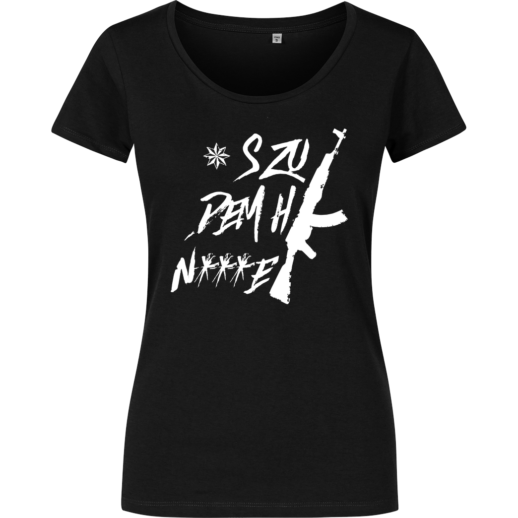 Scenzah Scenzah - SzudemH T-Shirt Girlshirt schwarz