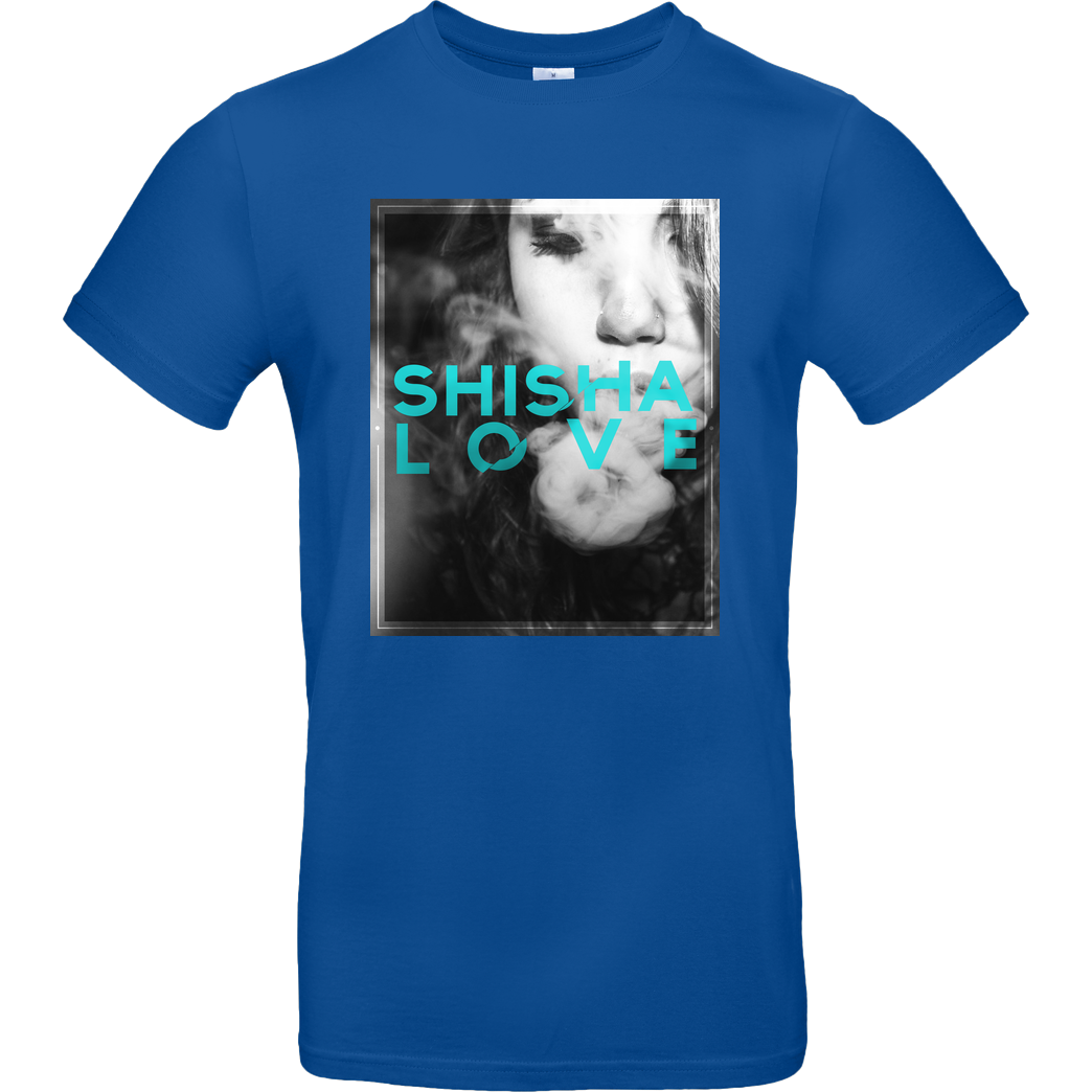 schmittywersonst schmittywersonst - Love Shisha T-Shirt B&C EXACT 190 - Royal Blue