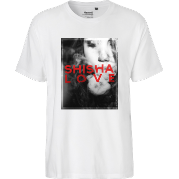 schmittywersonst - Love Shisha Fairtrade T-Shirt - white
