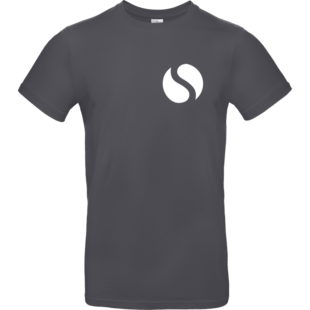 schmittywersonst schmittywersonst - S Logo T-Shirt B&C EXACT 190 - Dark Grey
