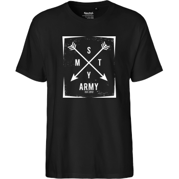 schmittywersonst - SMTY Army Fairtrade T-Shirt - black