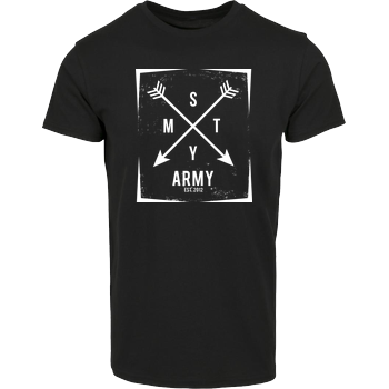 schmittywersonst - SMTY Army House Brand T-Shirt - Black