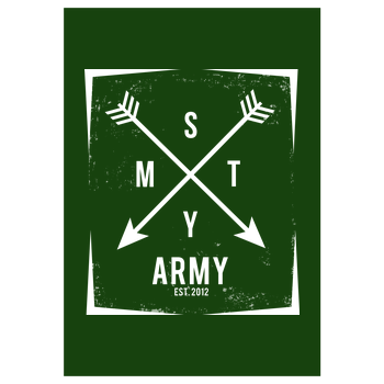 schmittywersonst - SMTY Army Art Print green