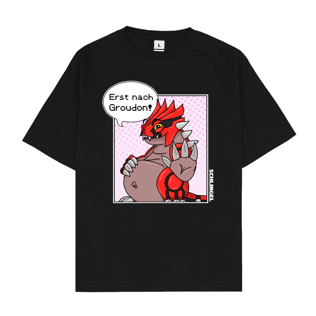 Sephiron Sephiron - Erst nach G T-Shirt Oversize T-Shirt - Black