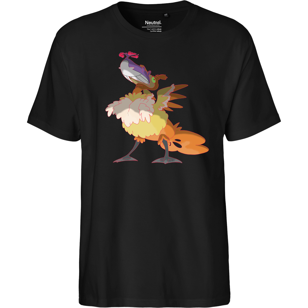 Sephiron Sephiron - GMAX GURGL SHINY T-Shirt Fairtrade T-Shirt - black