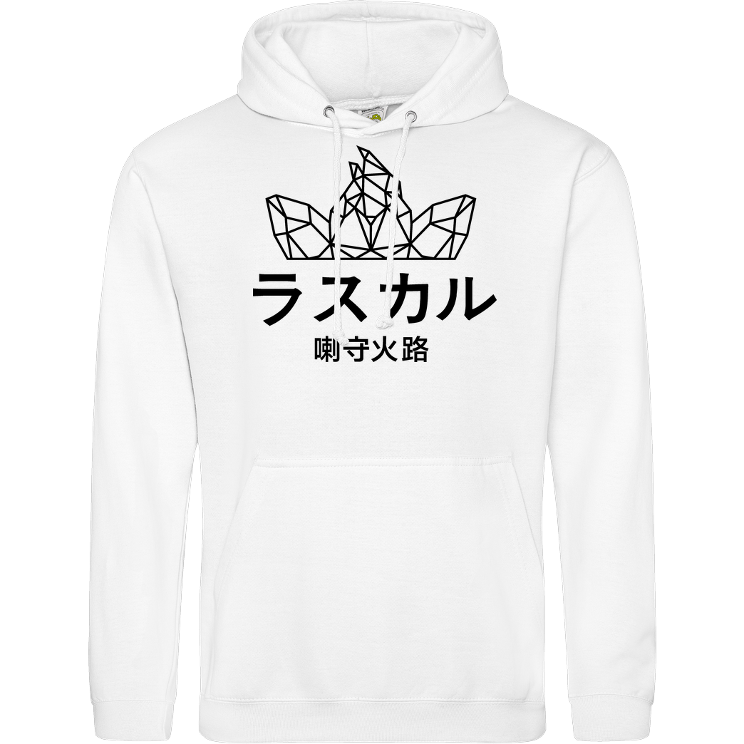 Sephiron Sephiron - Japan Schlingel Block Sweatshirt JH Hoodie - Weiß