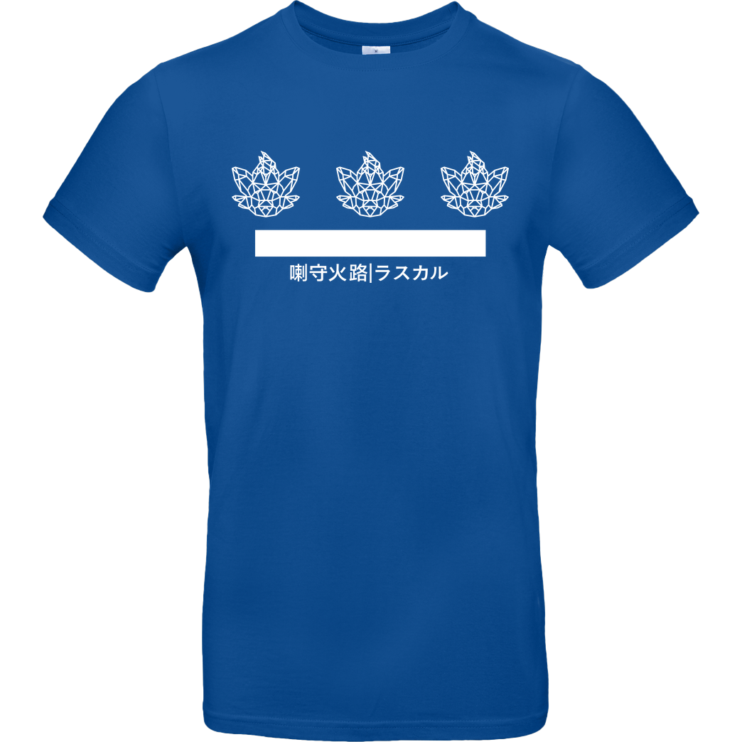 Sephiron Sephiron - Japan Schlingel Stripe T-Shirt B&C EXACT 190 - Royal Blue