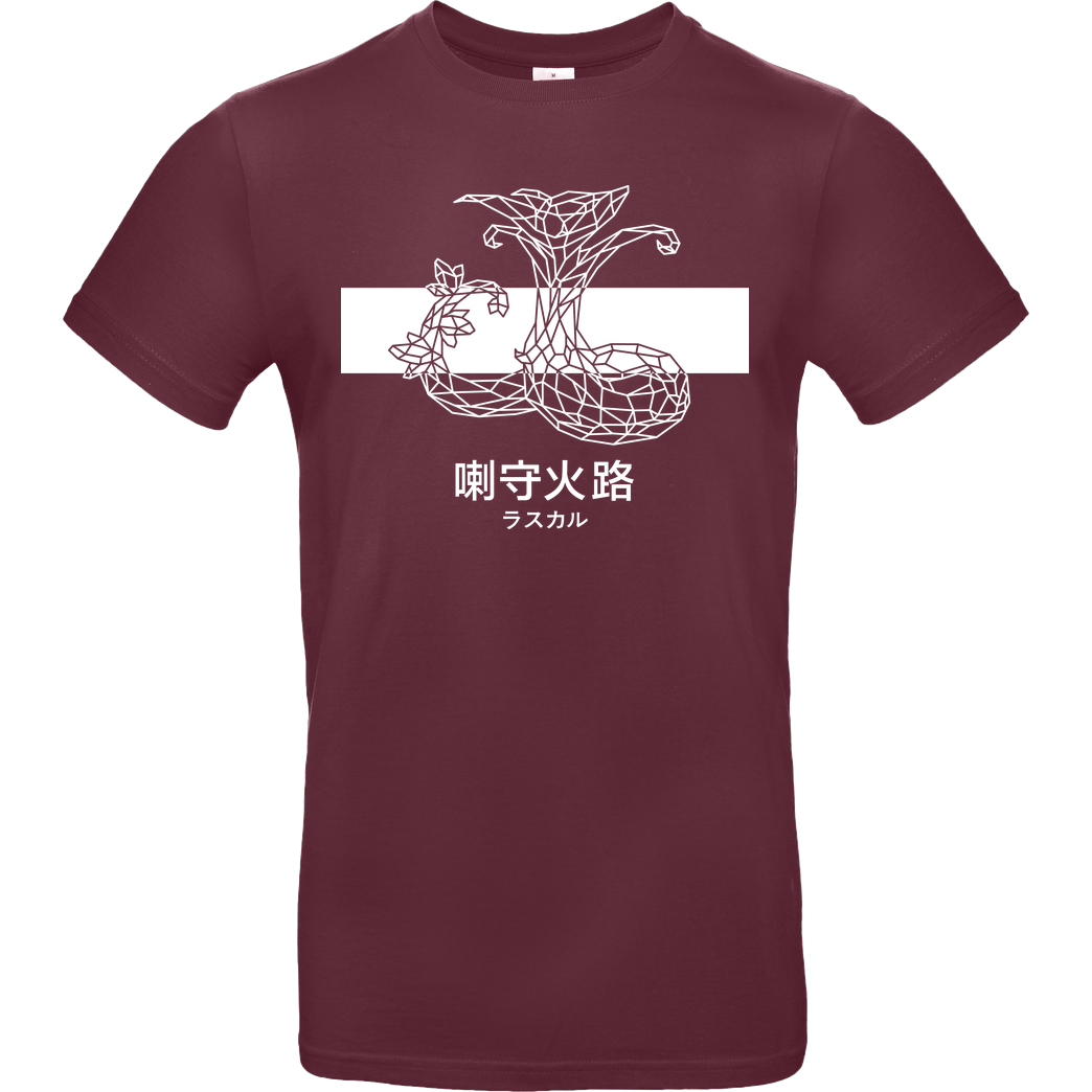 Sephiron Sephiron - Mokuba 01 T-Shirt B&C EXACT 190 - Burgundy