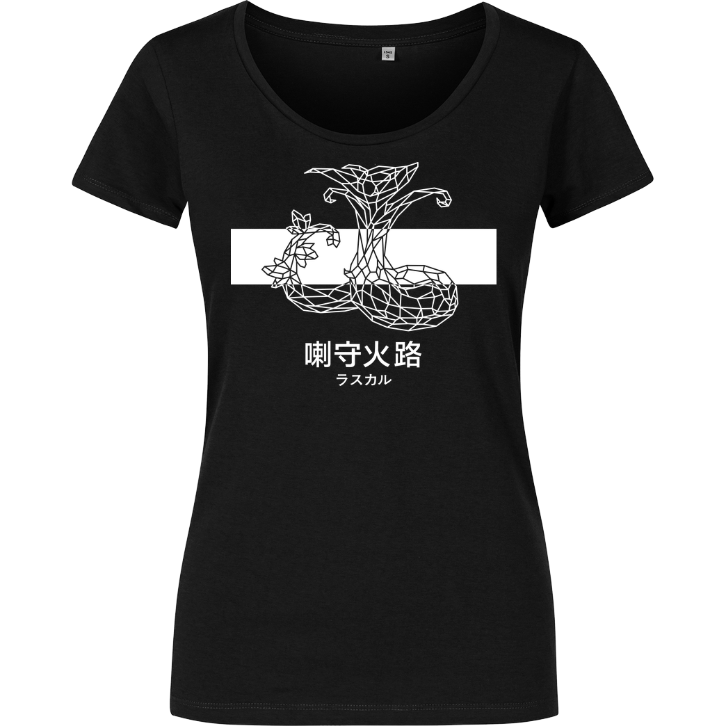 Sephiron Sephiron - Mokuba 01 T-Shirt Girlshirt schwarz