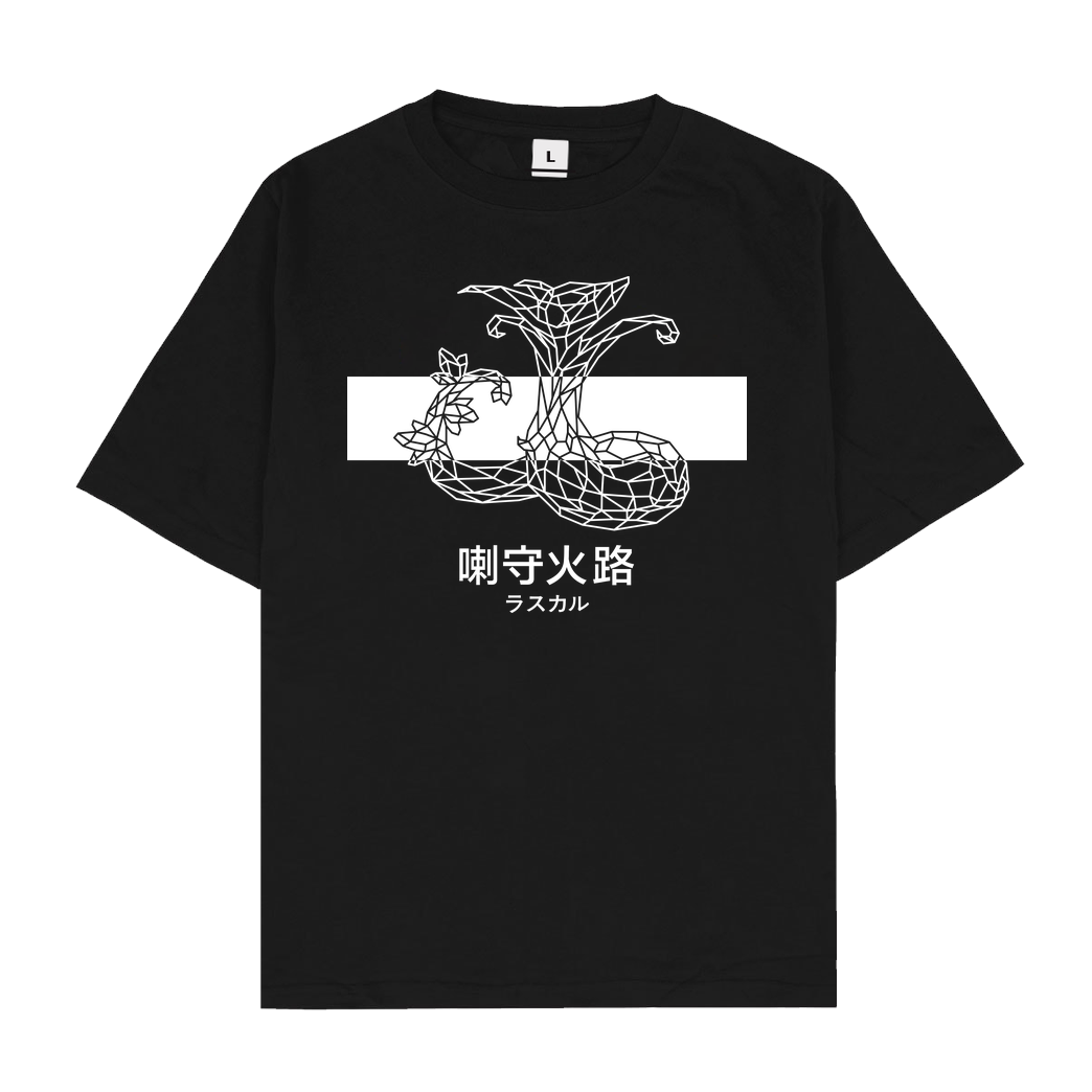 Sephiron Sephiron - Mokuba 01 T-Shirt Oversize T-Shirt - Black
