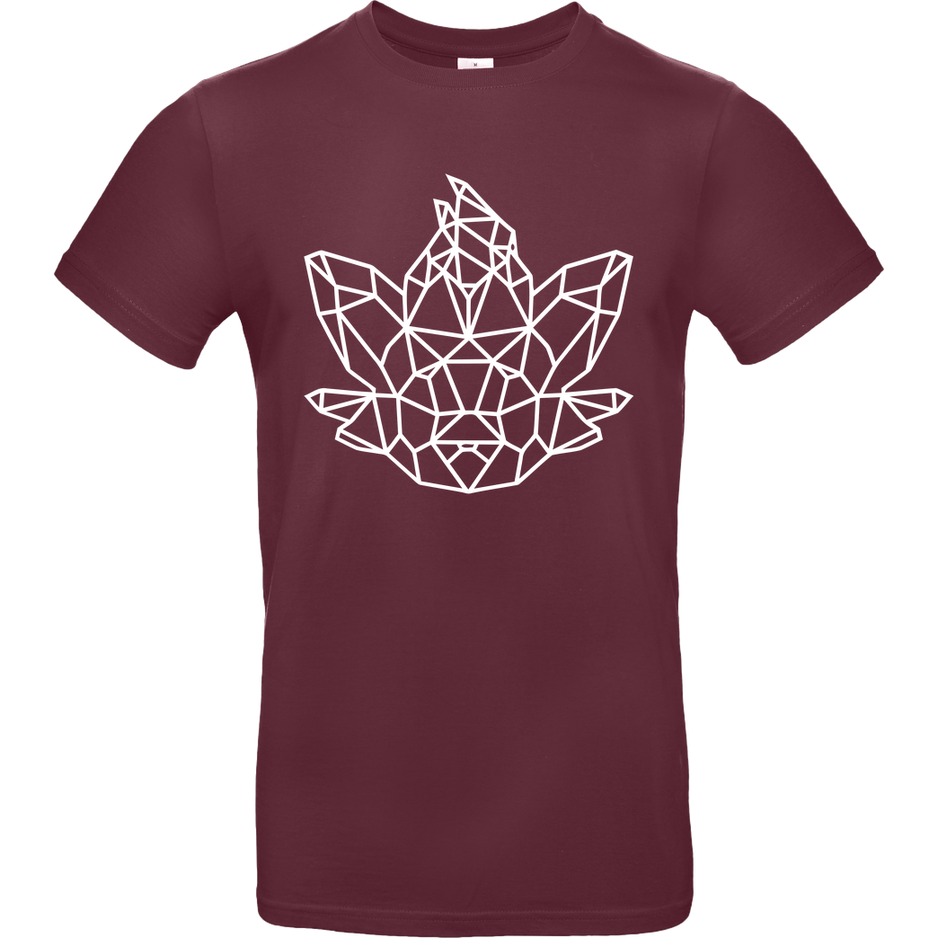 Sephiron Sephiron - Polygon Head T-Shirt B&C EXACT 190 - Burgundy