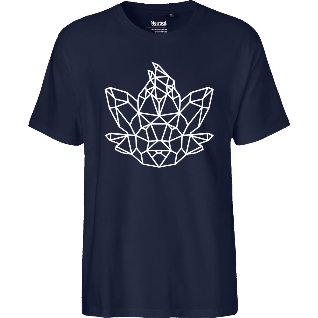 Sephiron Sephiron - Polygon Head T-Shirt Fairtrade T-Shirt - navy