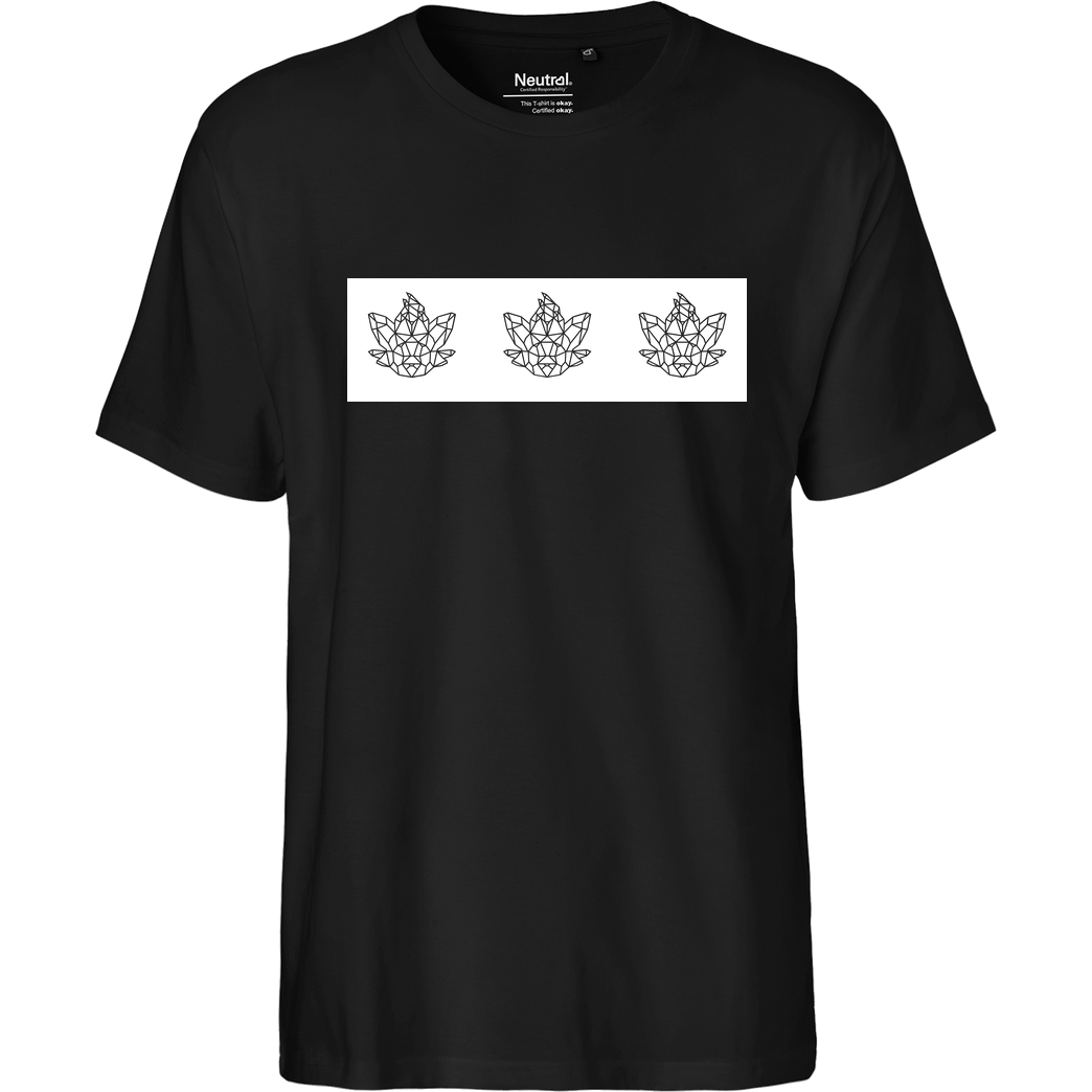 Sephiron Sephiron - Polygon Square T-Shirt Fairtrade T-Shirt - black