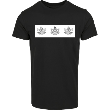 Sephiron - Polygon Square House Brand T-Shirt - Black