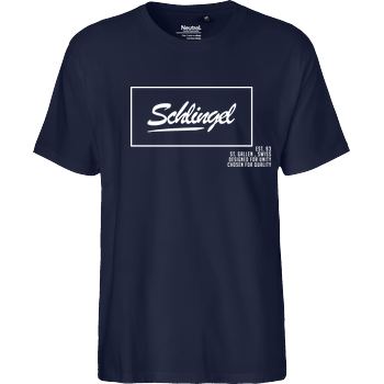 Sephiron - Schlingel Fairtrade T-Shirt - navy