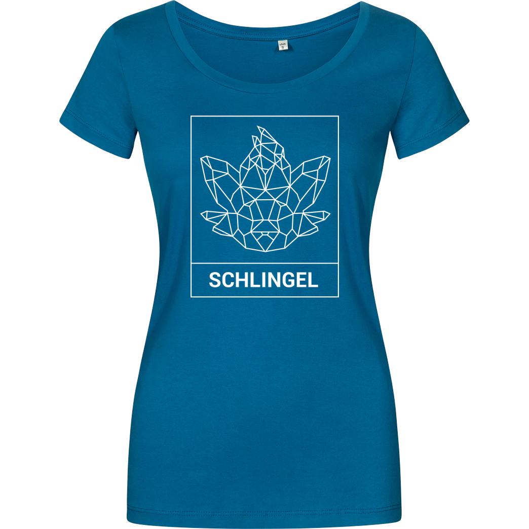 Sephiron Sephiron - Schlingel Kasten T-Shirt Girlshirt petrol