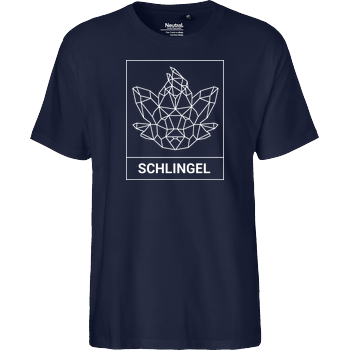 Sephiron - Schlingel Kasten Fairtrade T-Shirt - navy