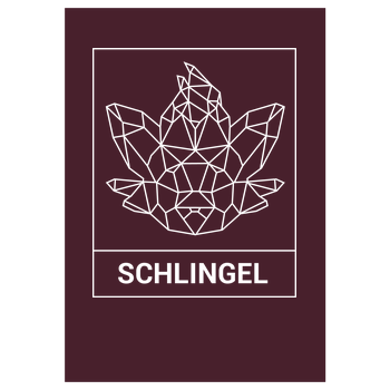 Sephiron - Schlingel Kasten Art Print burgundy