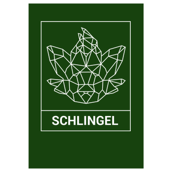 Sephiron - Schlingel Kasten Art Print green