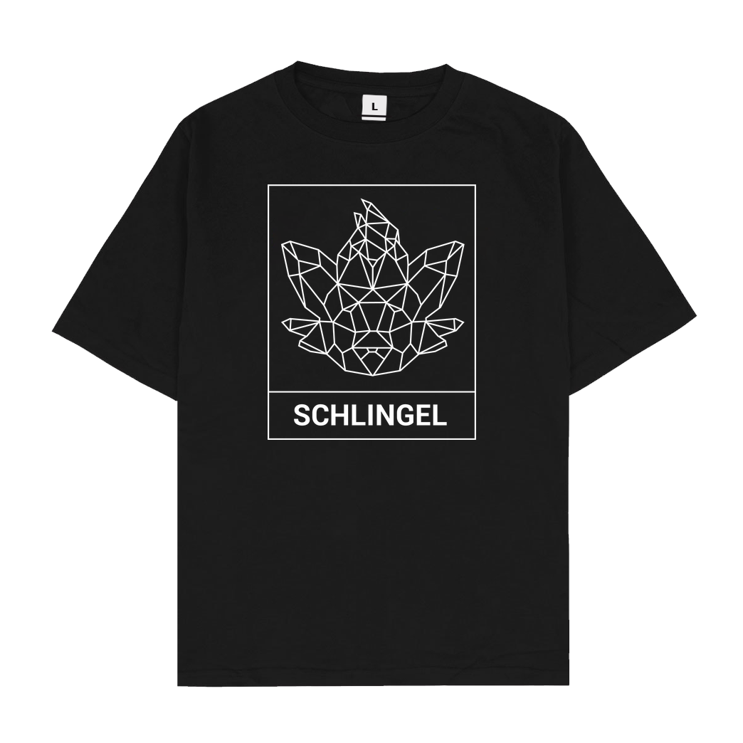 Sephiron Sephiron - Schlingel Kasten T-Shirt Oversize T-Shirt - Black