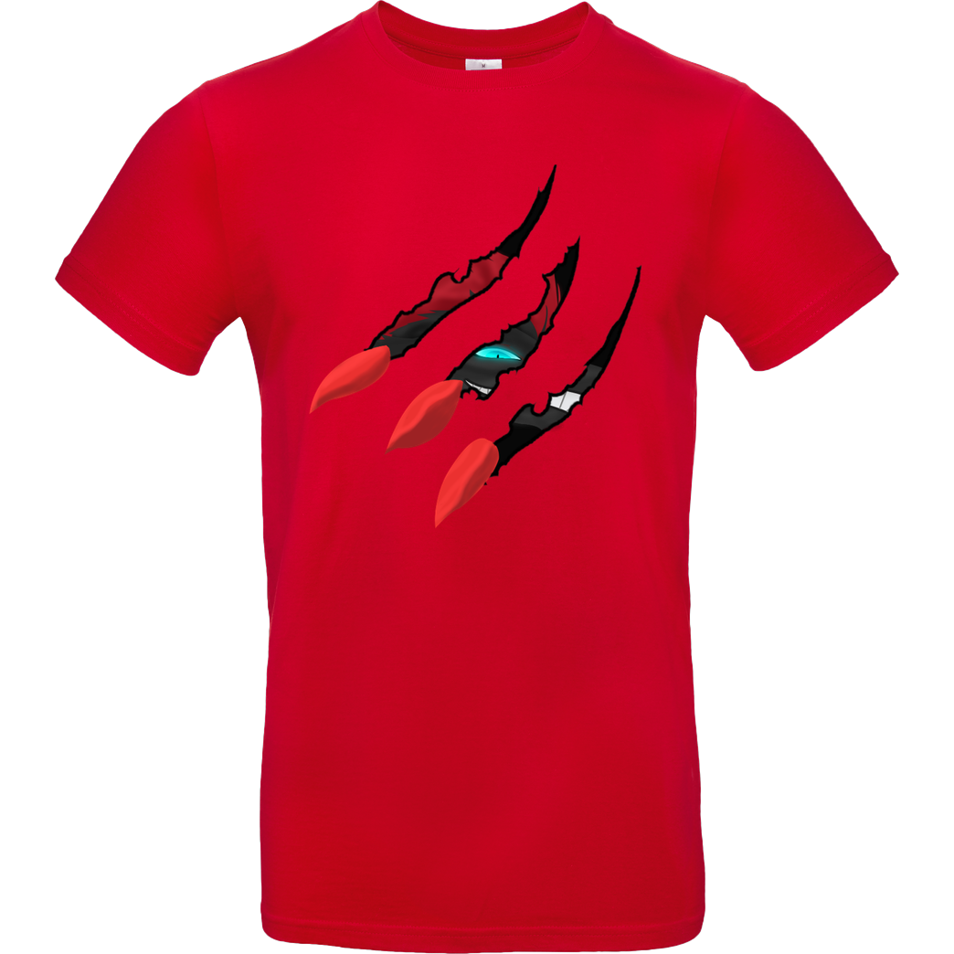 Sephiron Sephiron - Schlingel Klaue T-Shirt B&C EXACT 190 - Red
