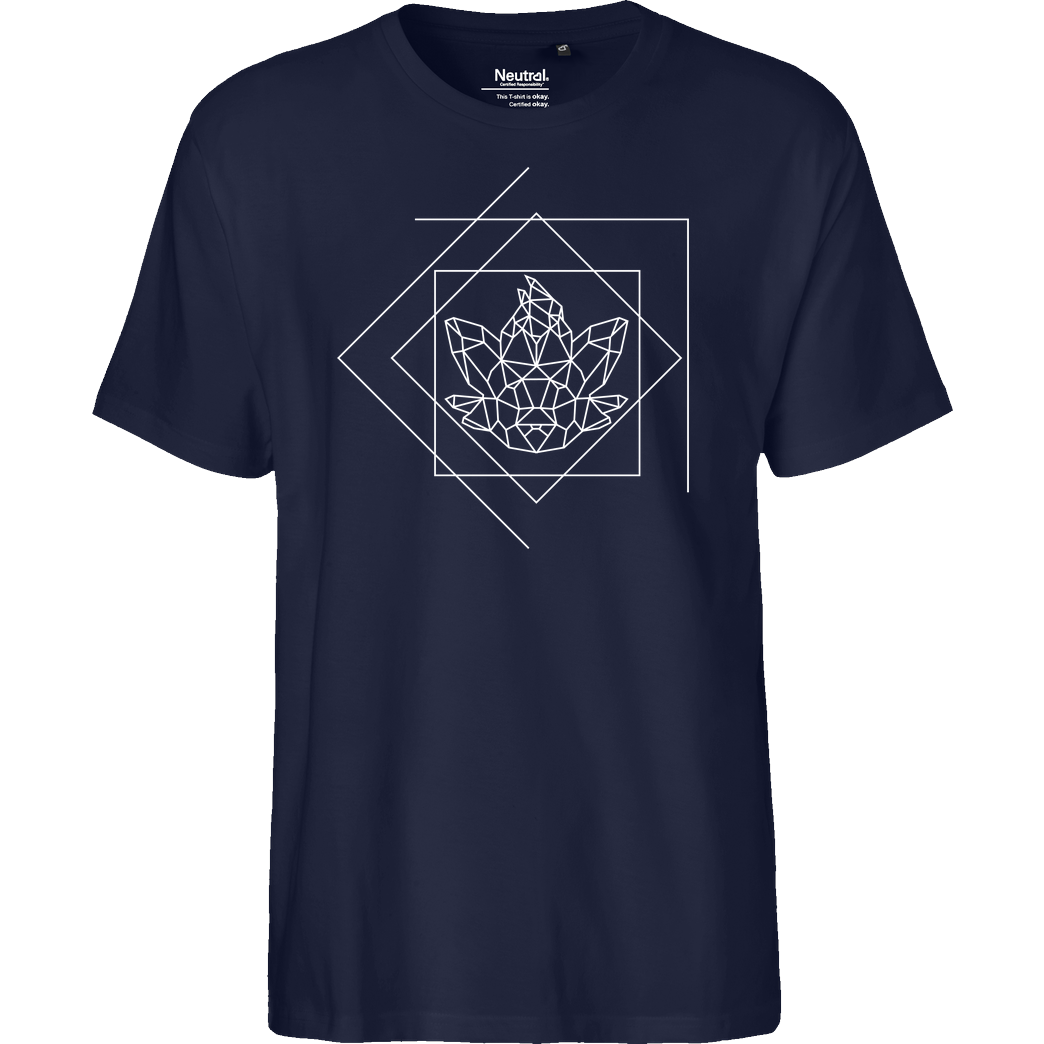 Sephiron Sephiron - Schlingel Lines T-Shirt Fairtrade T-Shirt - navy