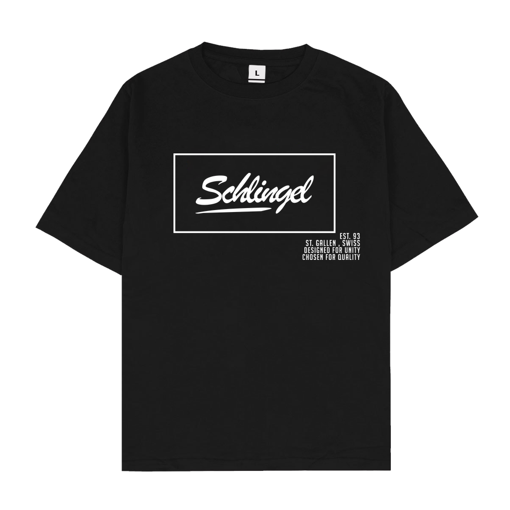 Sephiron Sephiron - Schlingel T-Shirt Oversize T-Shirt - Black