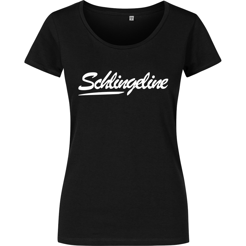 Sephiron Sephiron - Schlingeline T-Shirt Girlshirt schwarz