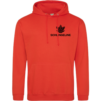 Sephiron - Schlingeline Polygon pocket JH Hoodie - Orange