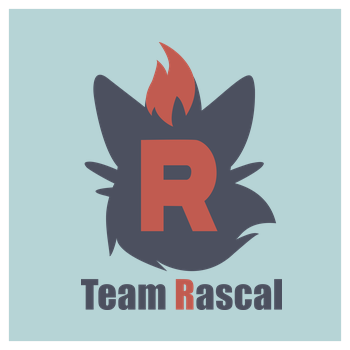 Sephiron - Team Rascal Art Print Square mint