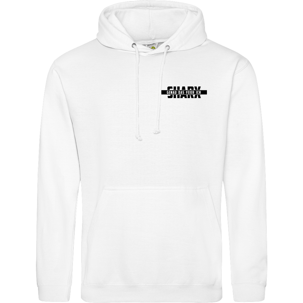 Sharx Sharx - Logo&Comic Hoodie Black Sweatshirt JH Hoodie - Weiß