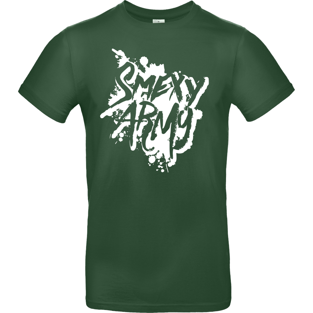 Smexy Smexy - Army T-Shirt B&C EXACT 190 -  Bottle Green