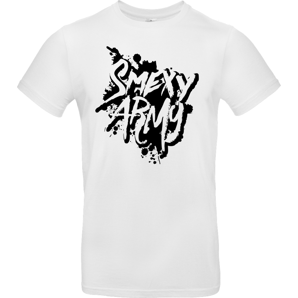 Smexy Smexy - Army T-Shirt B&C EXACT 190 -  White