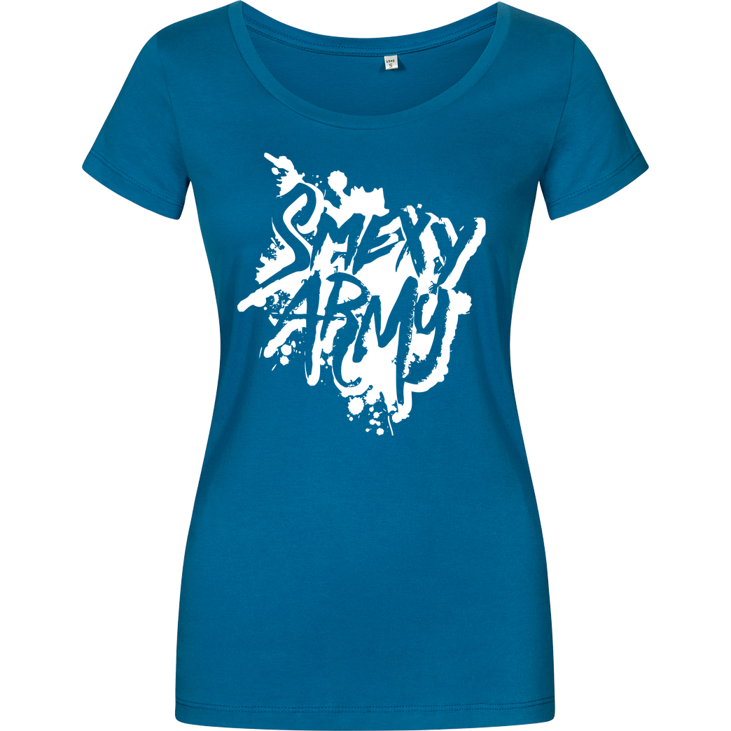 Smexy Smexy - Army T-Shirt Girlshirt petrol