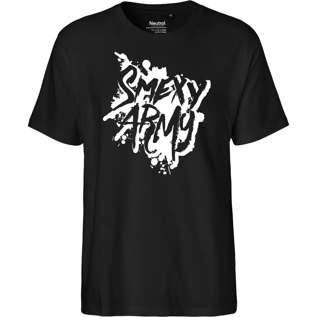 Smexy Smexy - Army T-Shirt Fairtrade T-Shirt - black