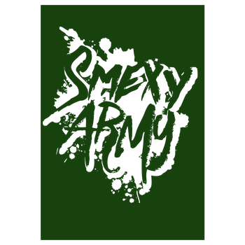 Smexy - Army Art Print green