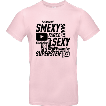 Smexy - Socials B&C EXACT 190 - Light Pink