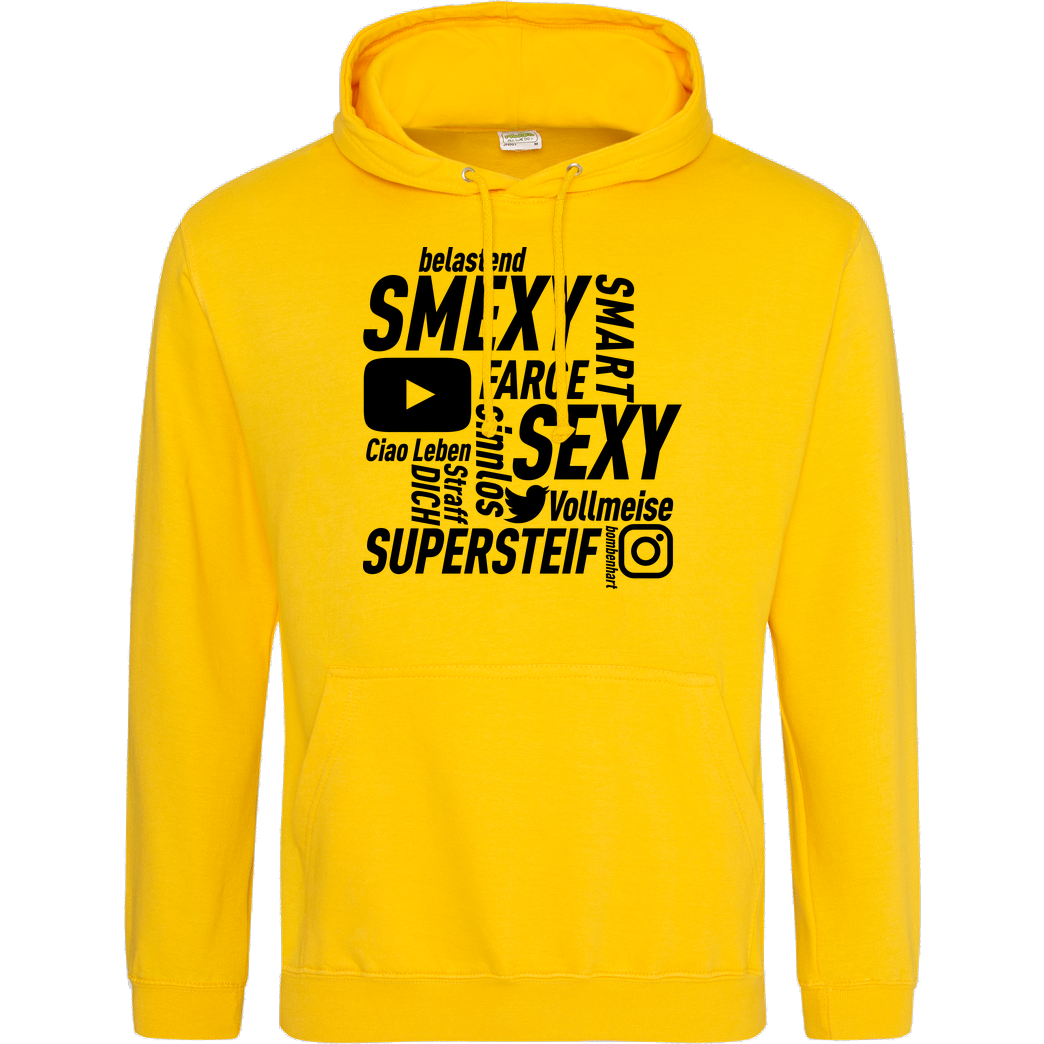 Smexy Smexy - Socials Sweatshirt JH Hoodie - Gelb