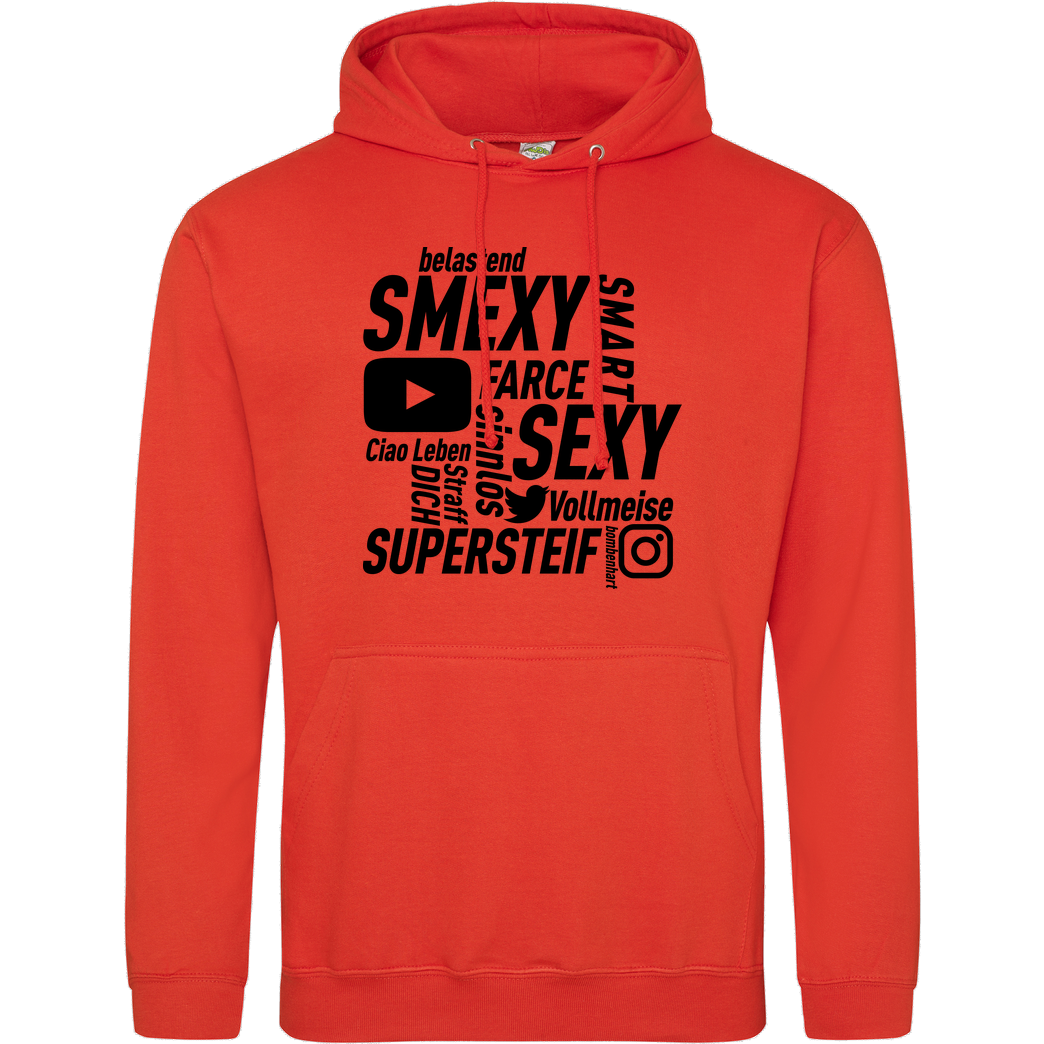 Smexy Smexy - Socials Sweatshirt JH Hoodie - Orange